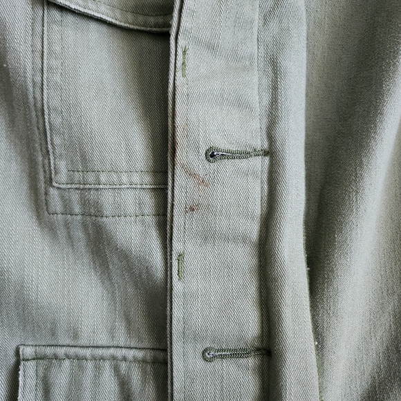 PINK Victoria Secret Green‎ denim jacket - Picture 10 of 12